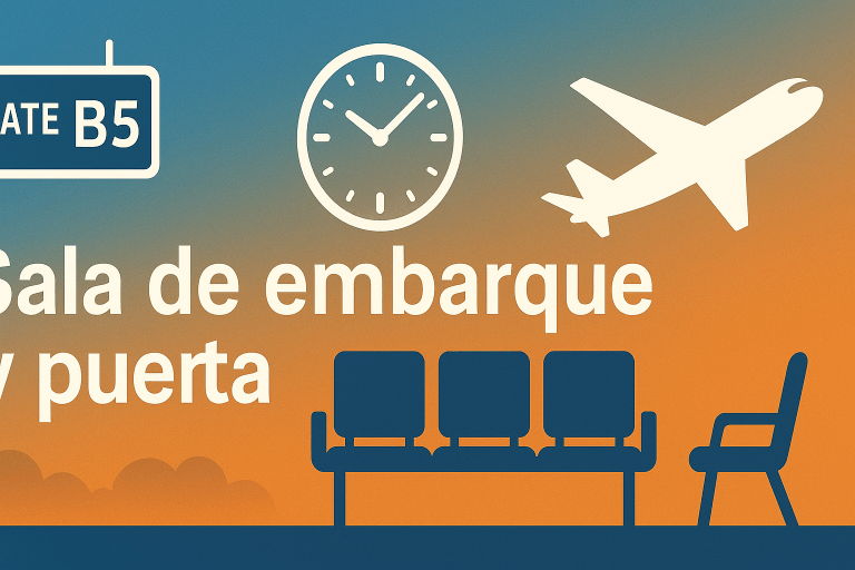 Vocabulario aeropuerto en ingles