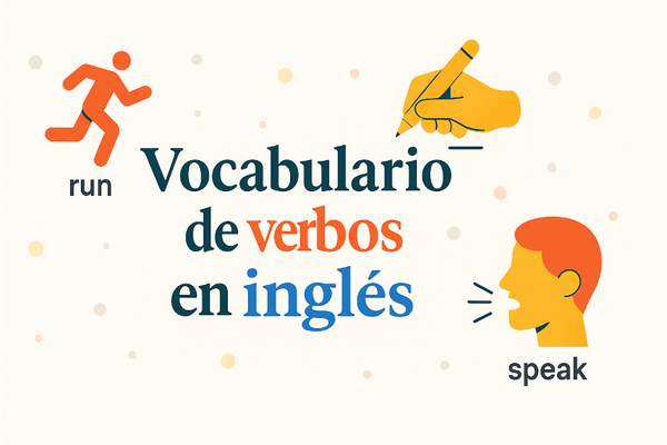 Vocabulario de verbos en inglés
